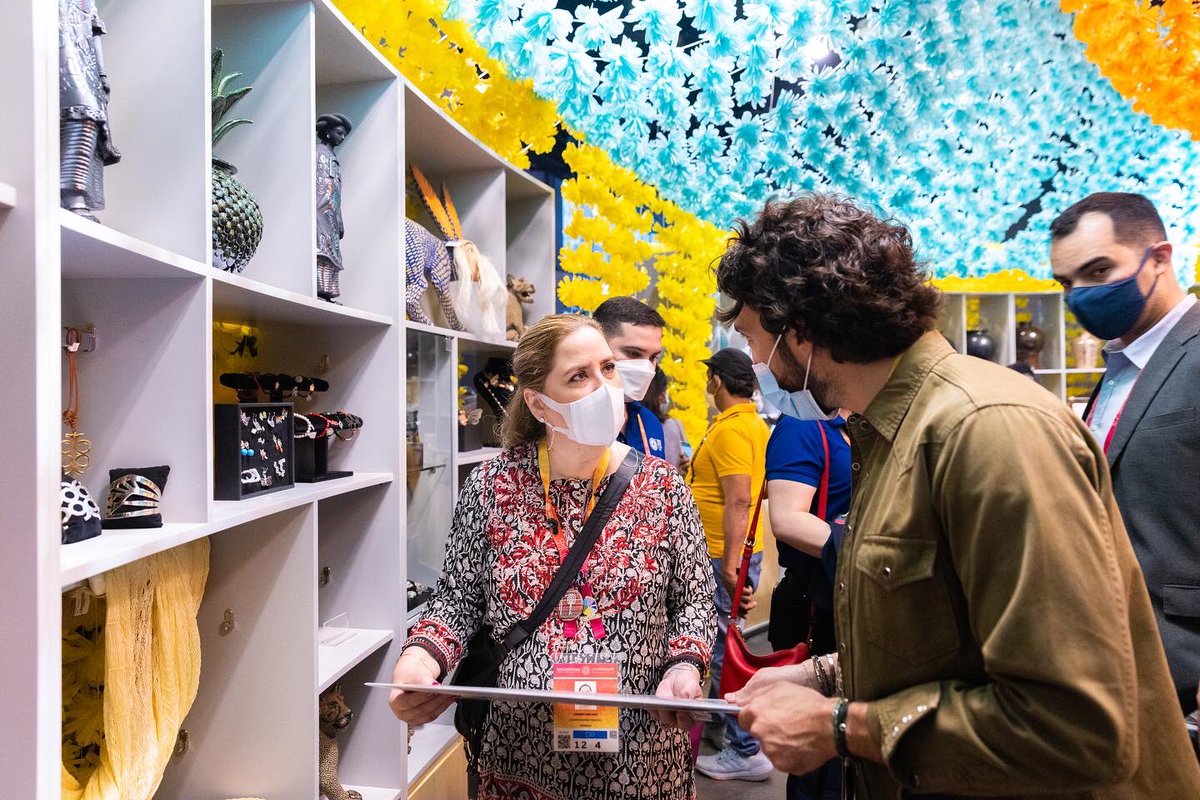 MexicoExpo2020's tweet photo. Visita de Carmen Gisela Vergara, Comisaria General
y Directora de #PROPANAMA al Pabellón de México en la #Expo2020Dubai
Visit of Carmen Gisela Vergara, Commissioner General
and Director of #PROPANAMA. https://t.co/nNcPgMsXFE