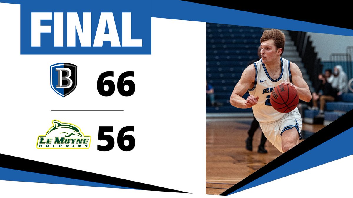 No. 19 Bentley staged another second-half rally to win its eighth straight game, 66-56 over Le Moyne, Wednesday night at the Dana.  Laput led the way with 15 points and 12 rebounds. Falcons are now 14-2 overall and 9-2 NE10.

#BentleyU #BeAForce #NE10Embrace