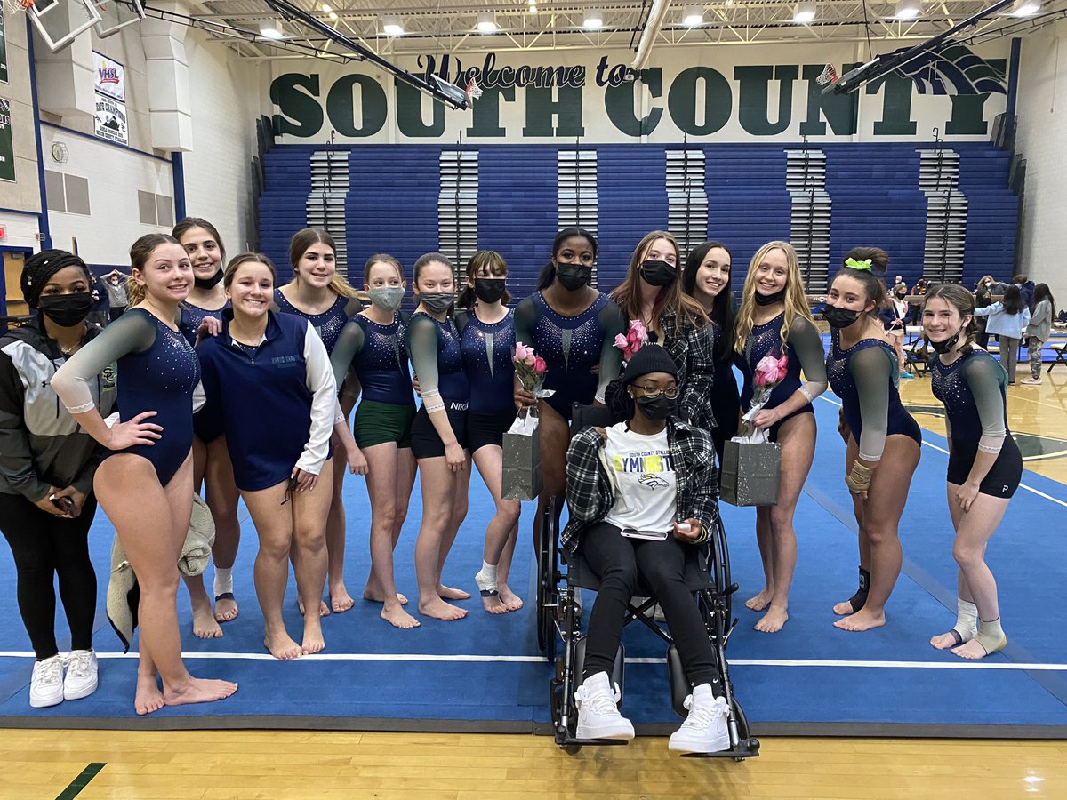 Congrats to our Seniors!! We love you Bella, AnnMarie and Olivia!! 💚💙

-🥇Team

- Milan 🥈vault
- Olivia 🥉vault, bars &amp; beam, 🥇floor &amp; AA
- Mia 🥇bars, 🥈floor &amp; AA
- Tara 🥈bars &amp; beam
- Sophia 🥇
- Victoria 🥉bars

Congrats girls!!!

#stallionnation #hsgymnastics