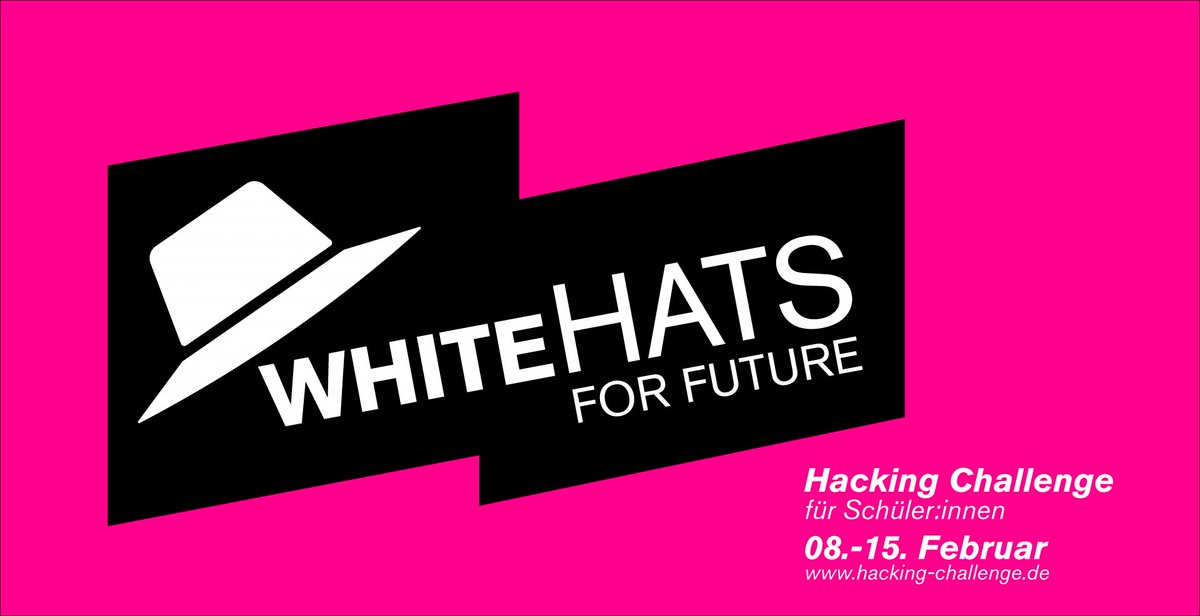 TH_Augsburg's tweet image. „White Hats for Future” lautet der Titel der #HackingChallenge für Schüler:innen, zu der die Hochschule Augsburg vom 8. bis zum 15. Februar 2022 virtuell einlädt. hs-augsburg.de/Informatik/HSA… #HSAinnos #HSAtransfer