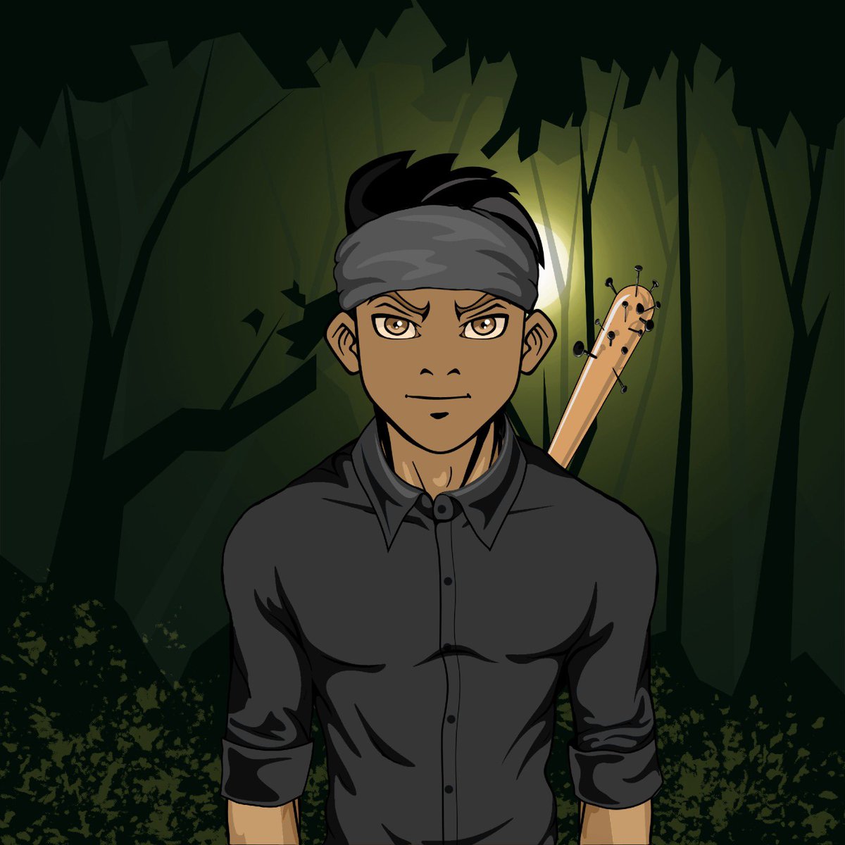 Who wants to mint this badass? 🥷🌙 

#BadassNinjas 7777 unique and hand drawn NFT’s
join our discord ⚔️ (link in bio)

#nftart #ninjanft #presale #ethereum #ethnft #nftcollection #badassninjas