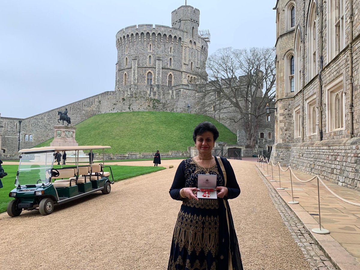 Alka Ahuja MBE tweet media