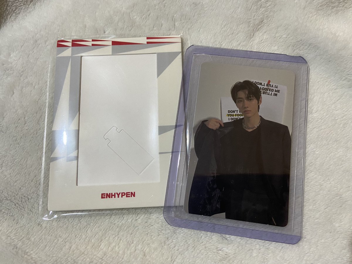 guksqueen's tweet photo. sunghoon came home!!!! thank u @enxotancart 💞
#EETFeedbacks https://t.co/Qru5nXybTD