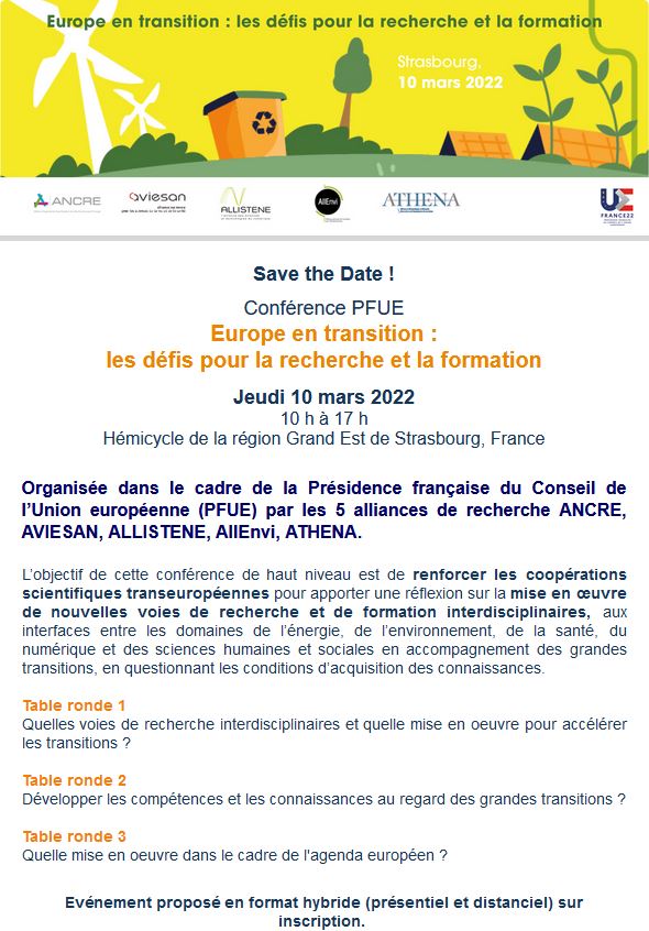 FabiceLemoine's tweet photo. Les défis majeurs pour la recherche et la formation interdisciplinaires dans une Europe en transition (énergétique, environnementale, climatique, sanitaire, numérique, sociale, ... ) ? #recherche #formation #Europe #PFUE2022 #universités https://t.co/ekidKU5GFa