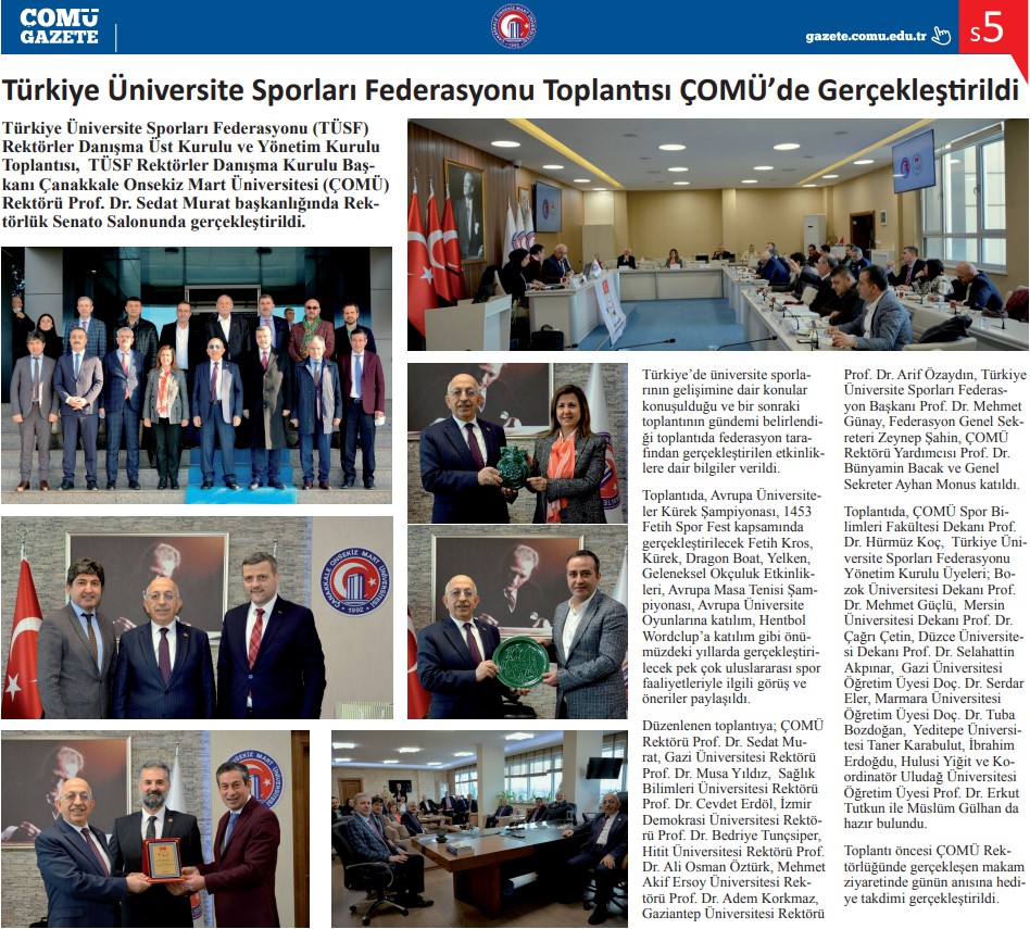 ÇOMÜ Gazete tweet media