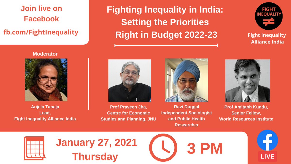 Fight Inequality Alliance- India tweet media