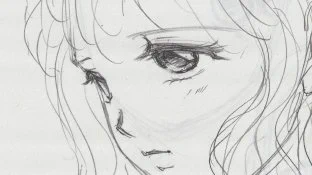 下描き。 