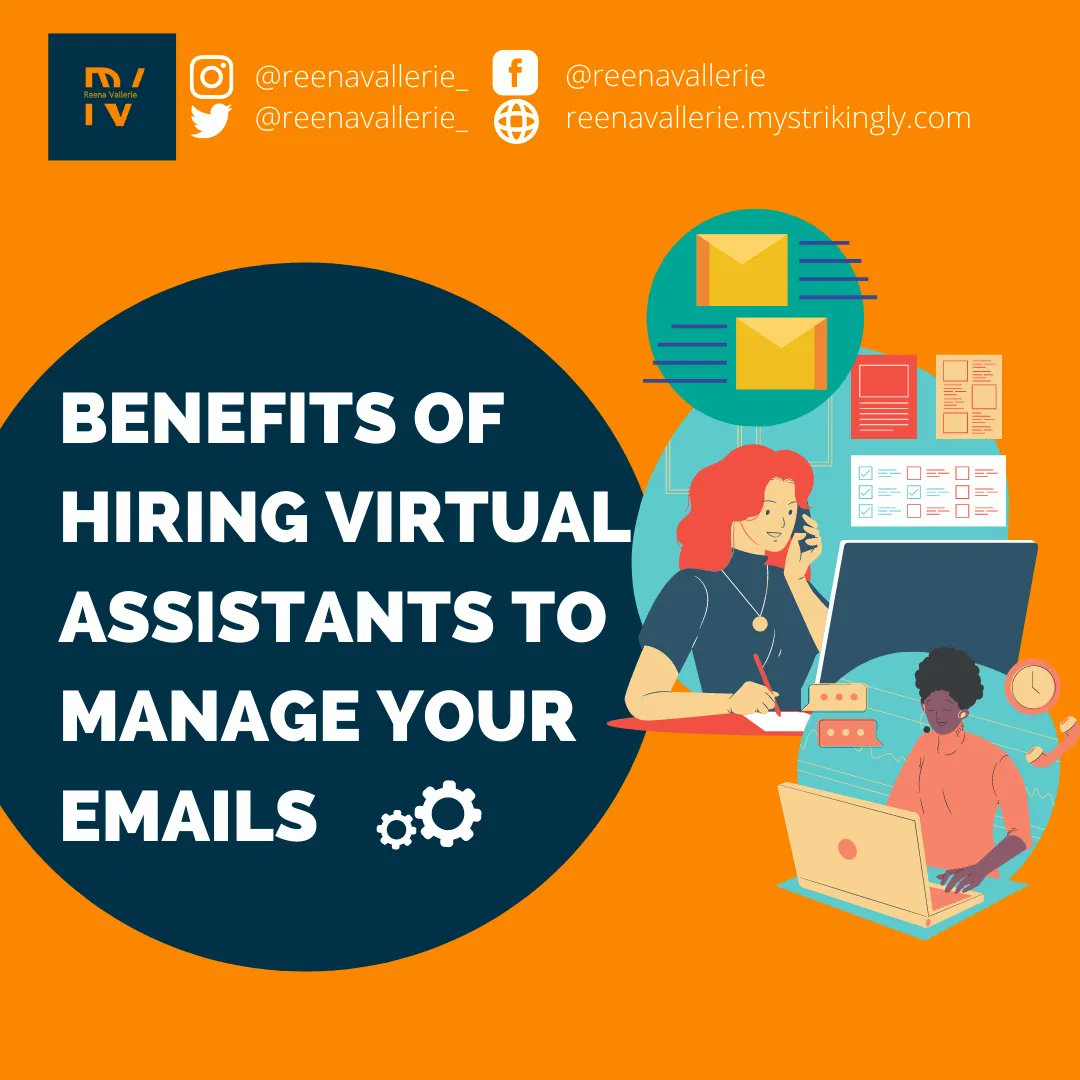 reenavallerie_'s tweet photo. If you're having trouble managing your emails, don't hesitate to tap your VA. I am here to help. 😯
To get inspired more here's a read for you: https://t.co/UWVCieHO9G
For free consult, you may book a call here: https://t.co/8ROdvoC1nu
#virtualassistant #youngentrepreneur #varv https://t.co/6hZYZ7k2LH