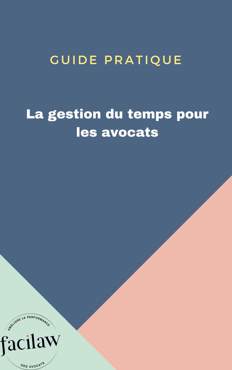 Quel est le sujet qui revient presque à coup sûr dans les difficultés pour les avocats ? Le point dont j'entends parler presque quotidiennement ?

𝗟𝗮 𝗴𝗲𝘀𝘁𝗶𝗼𝗻 𝗱𝘂 𝘁𝗲𝗺𝗽𝘀 !! ⏳

Pour le recevoir ? 𝘮𝘢𝘯𝘪𝘧𝘦𝘴𝘵𝘦𝘻-𝘷𝘰𝘶𝘴 𝘦𝘯 𝘤𝘰𝘮𝘮𝘦𝘯𝘵𝘢𝘪𝘳𝘦 !
