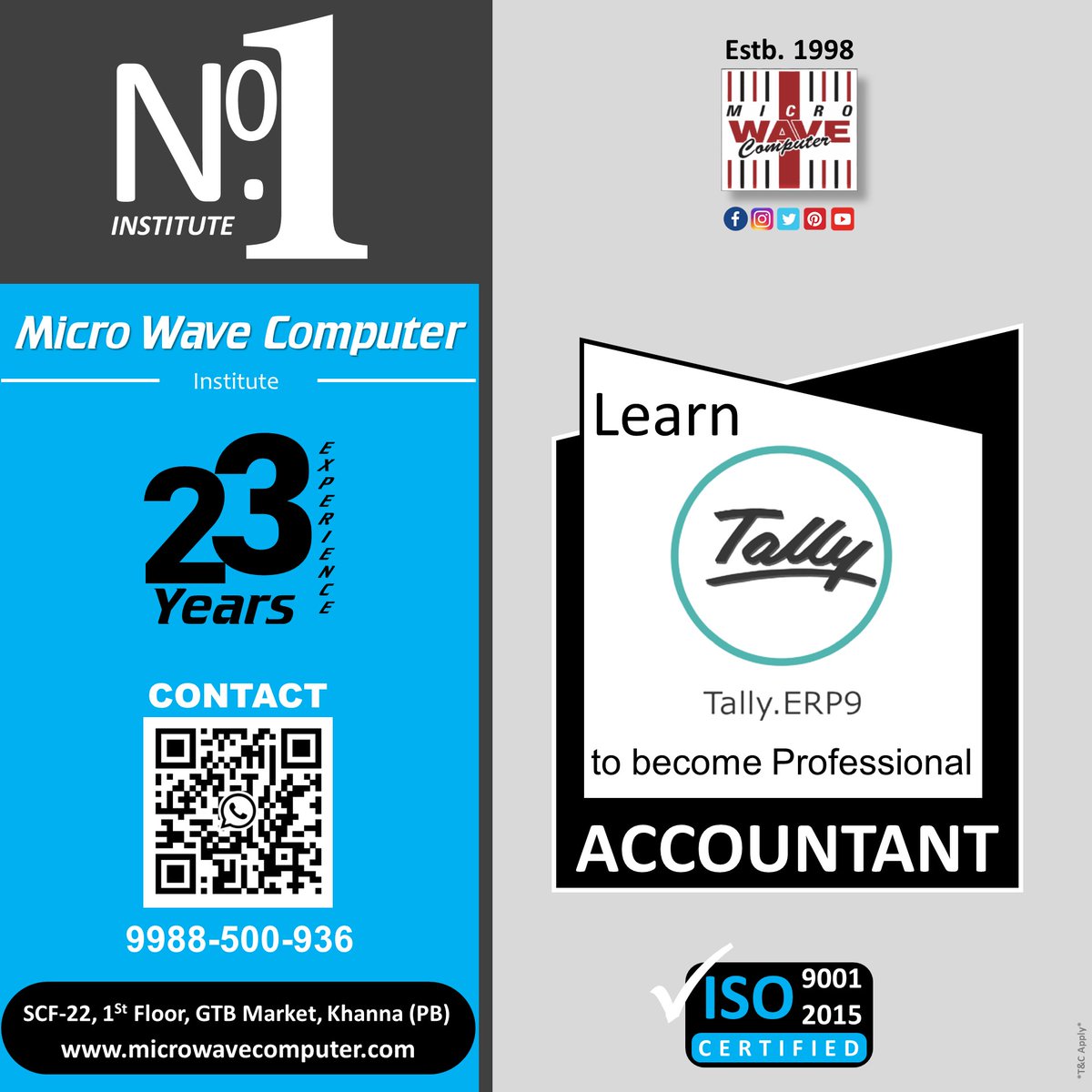 dimplekaur8749's tweet photo. Best Tally course in khanna 
#microwavecomputer #institute #khanna #tally #mwc98 #ComputerTipsNews #MetaWars #institutes #ledger #Accounts #accounting #cashflow #financialplanning #debenture #MutualFund #sonko #LightTheDarkness #HBDShehnaazGill #Viratvsbcci #purchase #Salesforce https://t.co/GklnJlpFsc