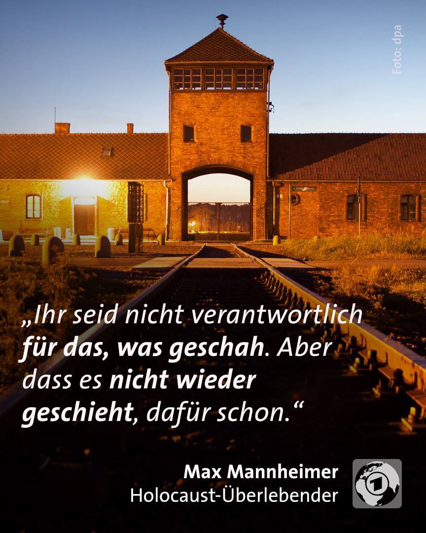 NurderK's tweet photo. Guten Morgen liebe Nachbarinnen und Nachbarn, das was Max Mannheimer sagte.
#27Januar
!B https://t.co/owvpY1JVHy