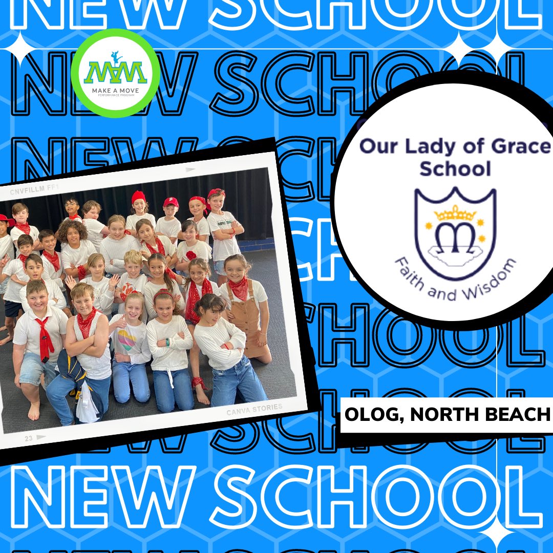 makeamove_dance's tweet photo. ๐ NEW SCHOOL ALERT ๐
Our Lady Of Grace have jumped on board and signed up for our Creative Dance Program in 2022. We canโt wait to work with you next week!
#newschool #choosecreative #makeamove #creativedanceprogram #curriculumlinked #dance #danceprogram #kidsdanceprogram https://t.co/zVF0WhGMc1