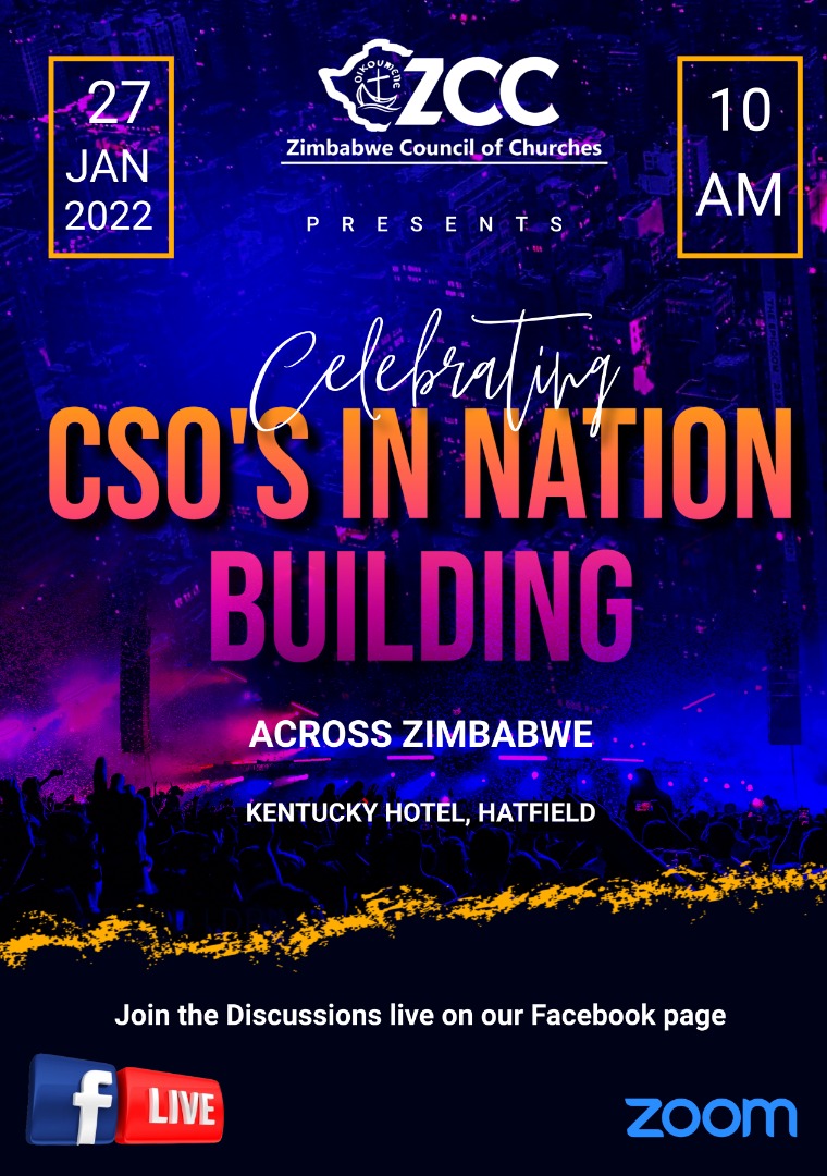 kennethmtata's tweet image. ZCC CELEBRATING THE ROLE OF CSOs IN NATION BUILDING 

Time: Jan 27, 2022 10:00 AM Harare, Pretoria

Join Zoom Meeting
us02web.zoom.us/j/87116630775?…

Meeting ID: 871 1663 0775
Passcode: 193885