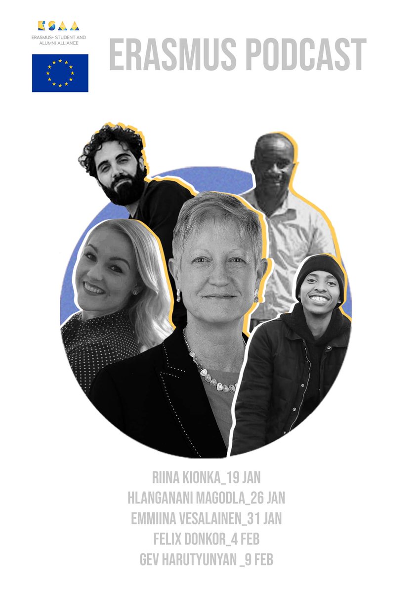 ESAAeu's tweet photo. #ESAAProject  #poderasmus  🎙️
Erasmus Photovoice Project 💯

Hlanganani’s podcast will be published the 26th of January on the Erasmus podcast youtube. Do subscribe to get updates!

The youtube link is below
https://t.co/nJCxB3vscq
#erasmusphotovoice #poderasmus #eu https://t.co/SuKClGOHMJ