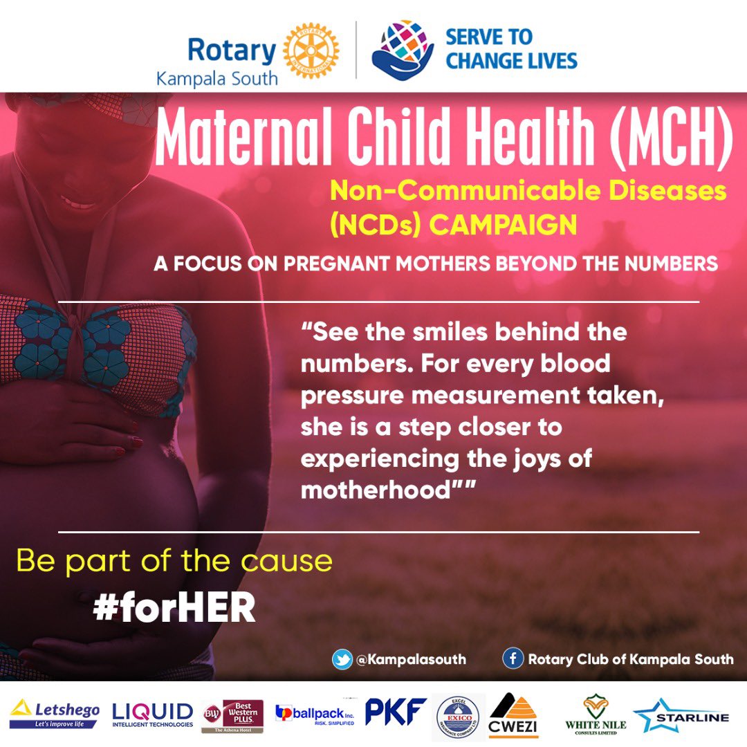 Our focus is on helping mothers carry a healthy pregnancy to term! Be a part of the cause #forHER #MaternalChildHealth #RotaryAreaOfFocus