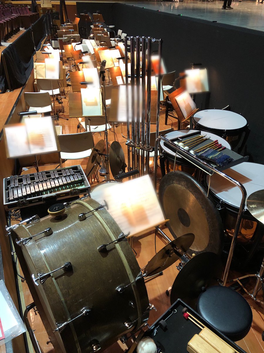 無事にセッティング完了！
ゲネプロも順調に終わって一安心。
#アイエムエス #岐阜県