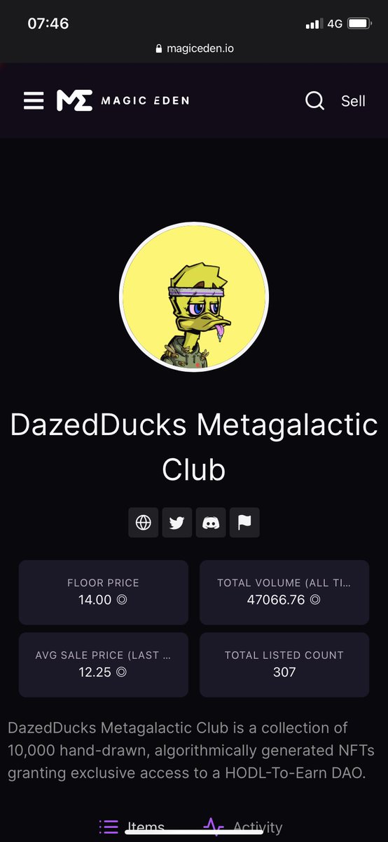NFToken Traders (@nftokentraders) on Twitter photo Waking up to a 14 FP for <a href="/DazedDucks/">Dazed Ducks</a> probably nothing… #solana #SolanaNFTs #DazedDucksMetagalacticClub #quackquackmotherfuckers Waking up to a 14 FP for <a href="/DazedDucks/">Dazed Ducks</a> probably nothing… #solana #SolanaNFTs #DazedDucksMetagalacticClub #quackquackmotherfuckers