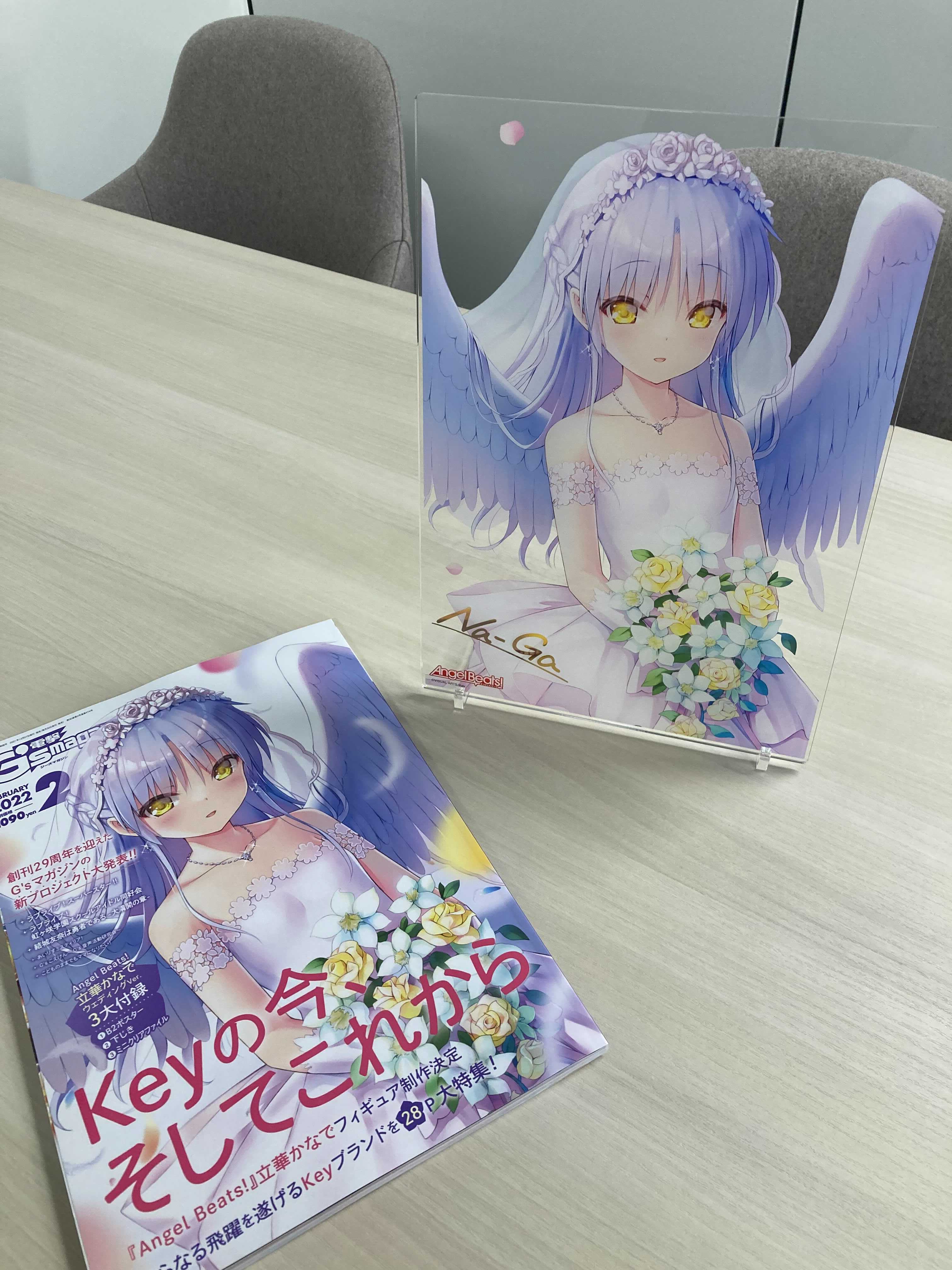 Amazon.co.jp: Angel Beats! 立華かなで 天使 アクリルスタンド