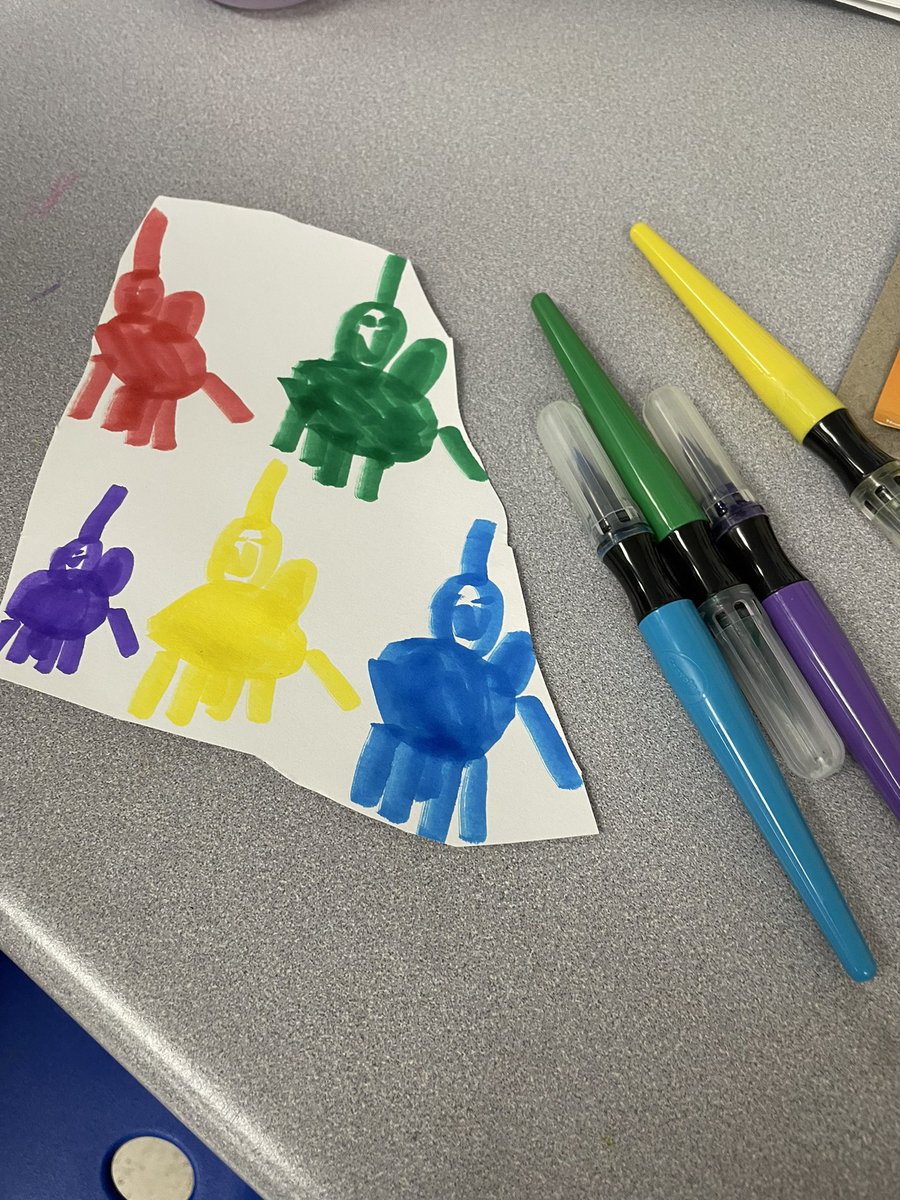 TeriTeaches's tweet photo. Another great day celebrating #CrayolaCreativityWeek. The 4-year-olds enjoyed creating without boundaries. https://t.co/uj7pis020G