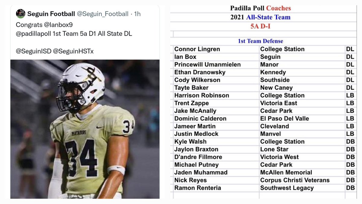 DLuxKreationz's tweet photo. There are going to be people who doubt you, disrespect you, and say you aren't good enough. Many of those people will be the ones who are supposed to be in your corner. ALWAYS believe in yourself. ALWAYS bet on yourself. @Ianbox9 #Congratulations #1stTeamAllState #Clockwork #IB34 https://t.co/vbBIyPsHUo