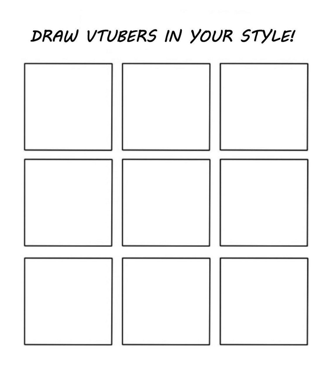I'll do this when I take breaks from comms 😳💦 Which vtubers would you like to see in my style? 