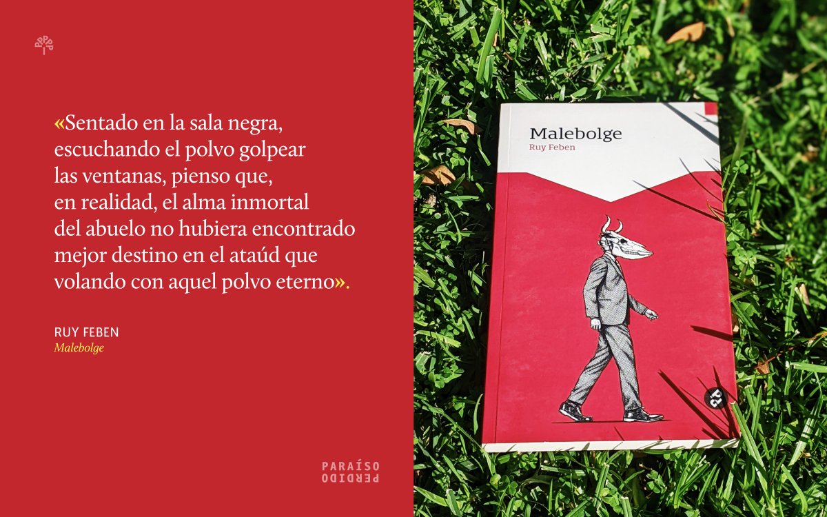 En «Malebolge» encontrarán personajes condenados al absurdo dentro de un espacio en apariencia cotidiano, pero que da pie para lo fantástico, para la sociedad utópica, pero no necesariamente deseable. 
・・・⁠
#LecturasRecomendadas #Frase #Quote
<a href="/ruyfeben/">Ruy Feben</a>