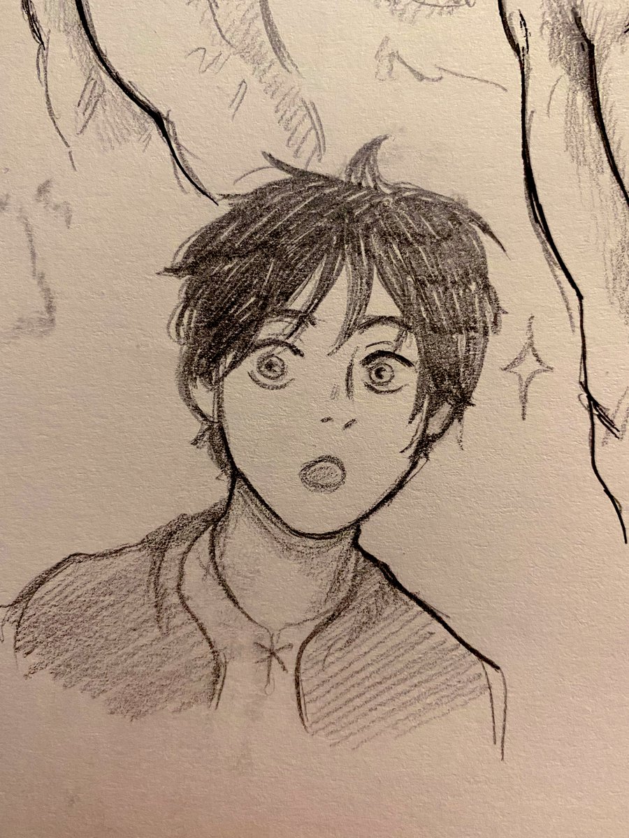 angrycrimson's tweet photo. I wanted to draw the back titan marks too ft a little Eren #Erenjaeger #MikasaAckerman #AttackOnTitan https://t.co/cS9q830U64