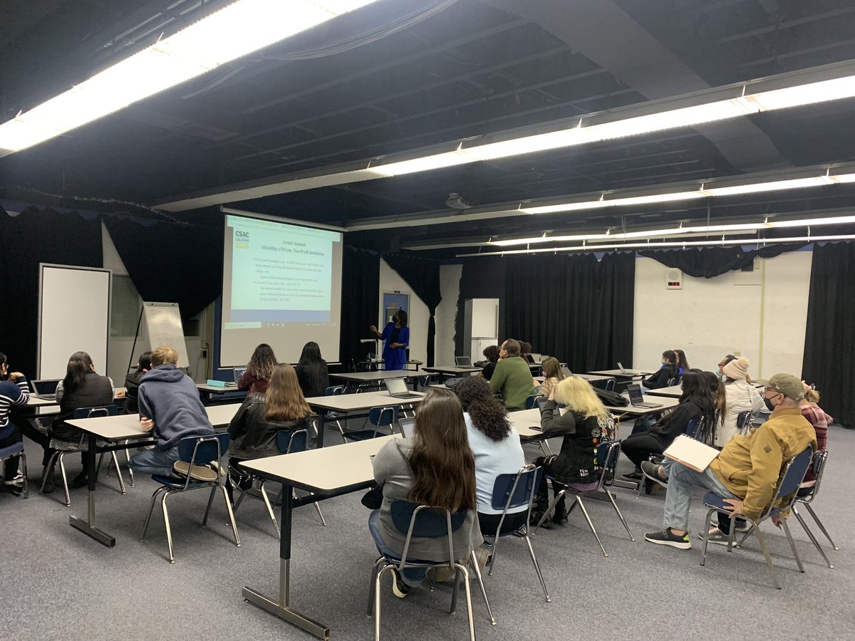 AP_JHud's tweet photo. FAFSA Night @IDEACenterHS! Thank you to our supportive families, our counseling department, and our college liaison! #IDEACenterHS https://t.co/HmPKDpz5hc