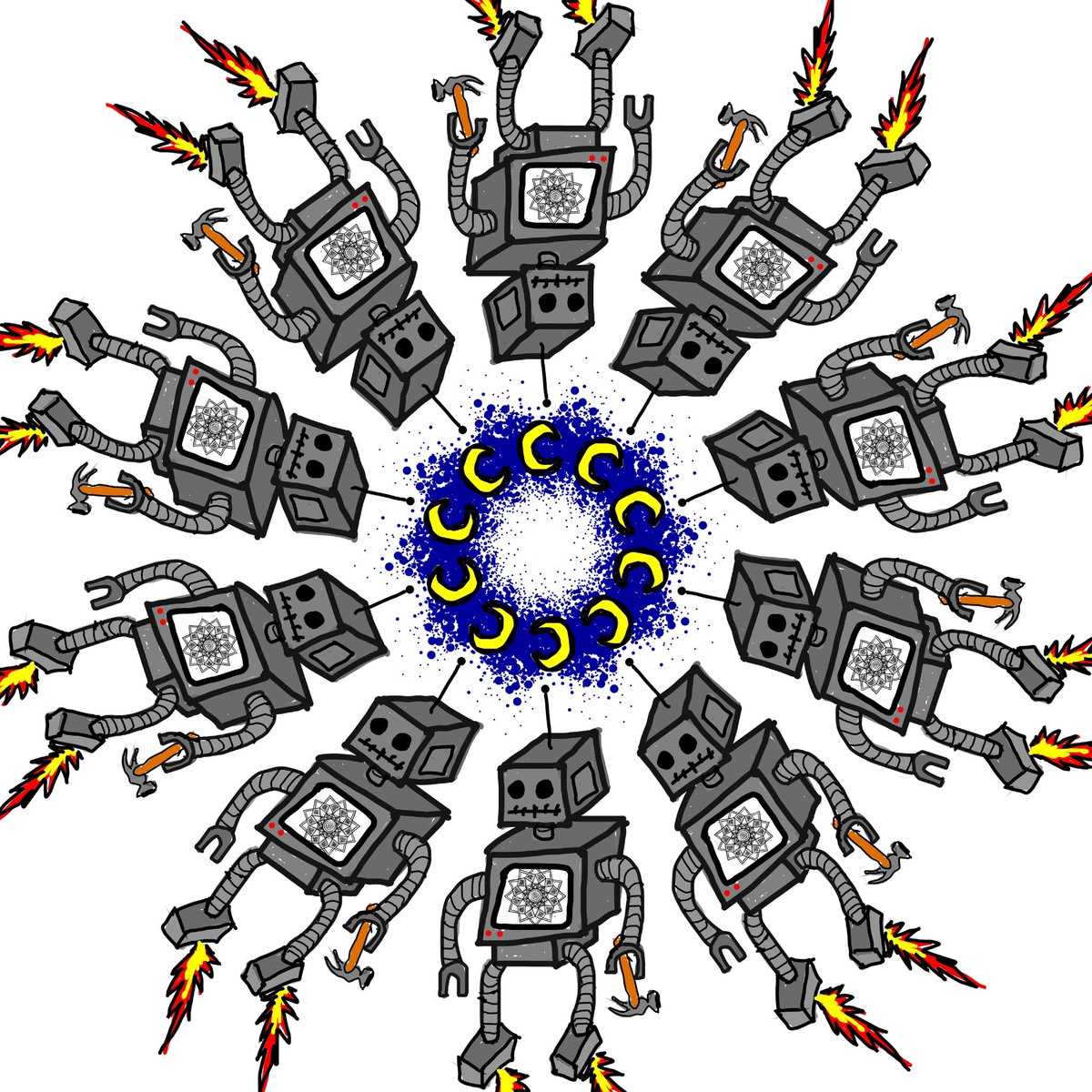 MattCWalshArt's tweet photo. Follow me in my journey exploring digital media  ✌🏽 #NFTs #NFTCommunity #NFTshill #NFTGiveaway #NFTartists #NFTCollection #NFTCollectors #Mandala https://t.co/kDKKpMCYUt