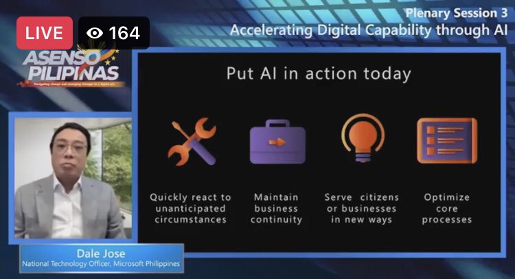 CyeCastro's tweet photo. AI into action… #AsensoPilipinas2022 #LearnItall https://t.co/HqGsR2RAh2