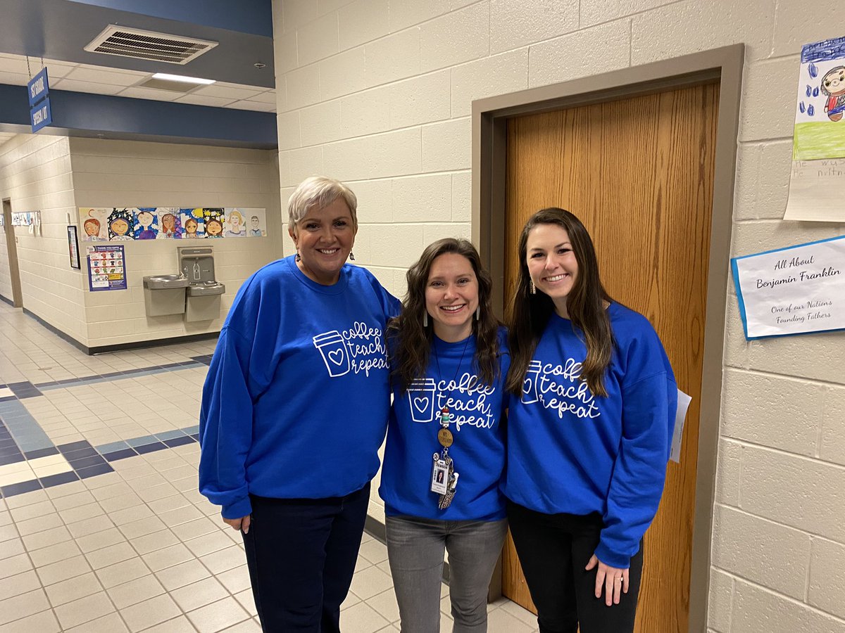 Miss Hanna Brown joins our amazing first grade team!  #togetherisalwaysbetter #teamwork