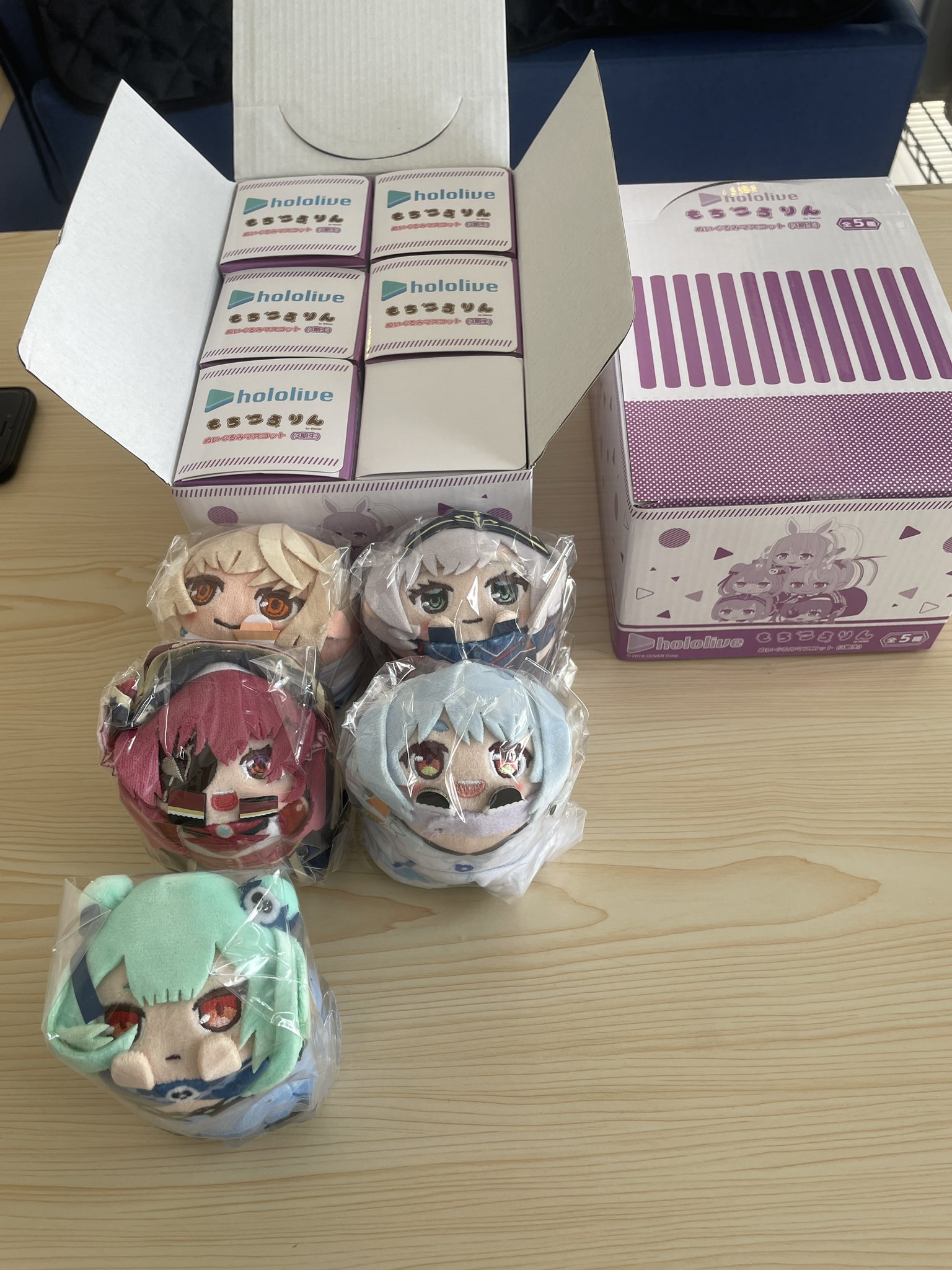 ホロライブ もちころりん がたい 3期生 セット
