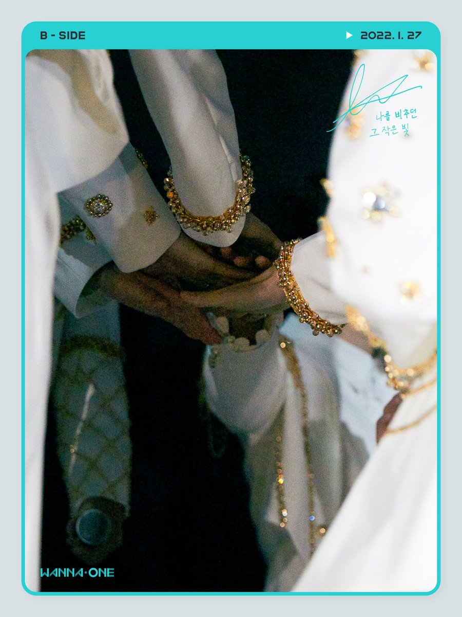 Wanna One l 워너원 Digital Single ‘B-Side' D-1 📼

Beautiful Part.3
2022.01.27 6PM(KST) Release

#WannaOne #워너원 #B_Side #BeautifulPart_3