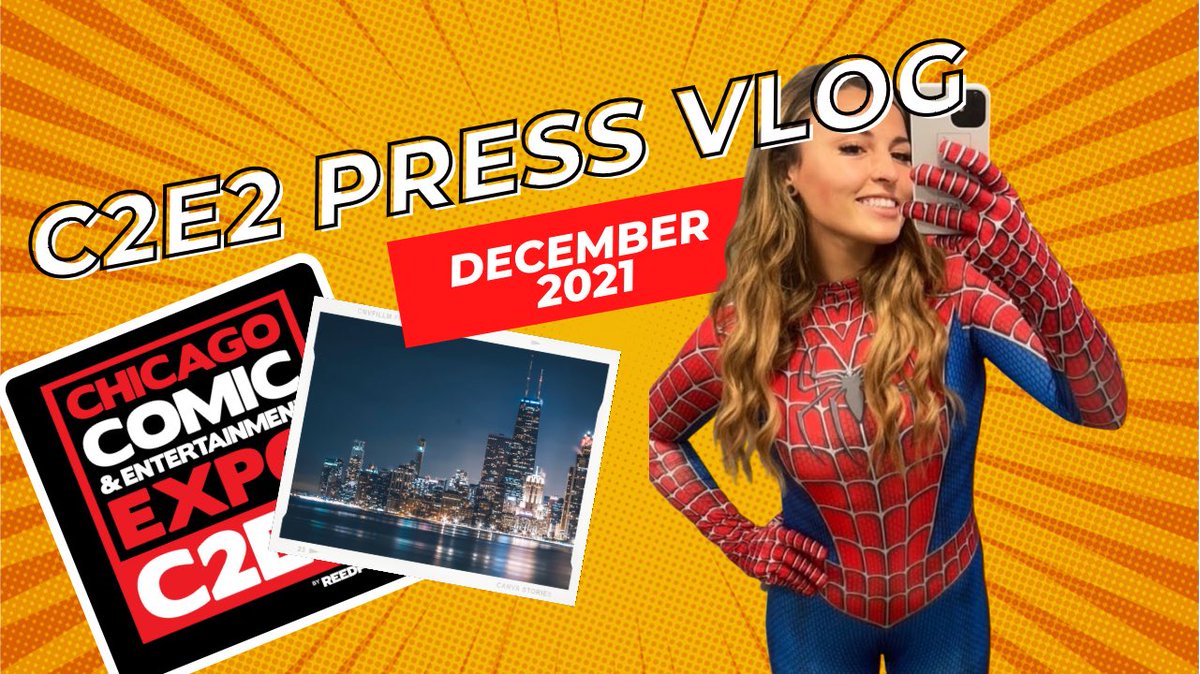 New C2E2 vlog is up on our channel 🤓 youtu.be/bDNm9df3nCY