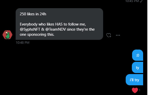 Mauriizx's tweet photo. Like, Retweet and follow @SyphsGG , @SyphsNFT and @TeamNDV pls it's a like goal for minty 🔥🔥🙏🏿 https://t.co/TdWSvHkp8n