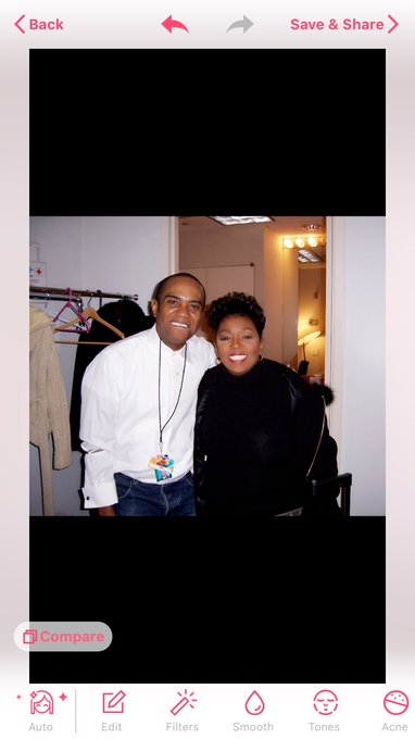 Happy birthday Ms Anita Baker ,, fun working with you ,, ( throwback ) 