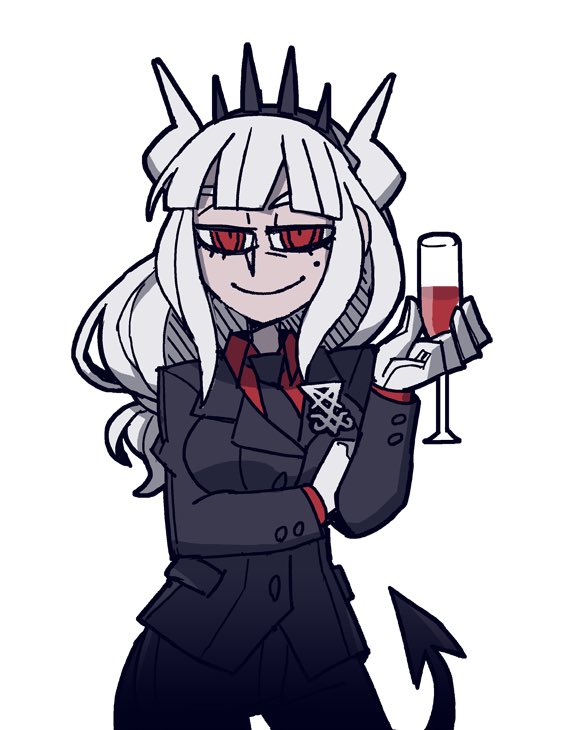 @Crimsonqueenfly "My, My so truly awful. You didn't have to worry about that in the Void. I do often wonder why the Helltaker released you from it."