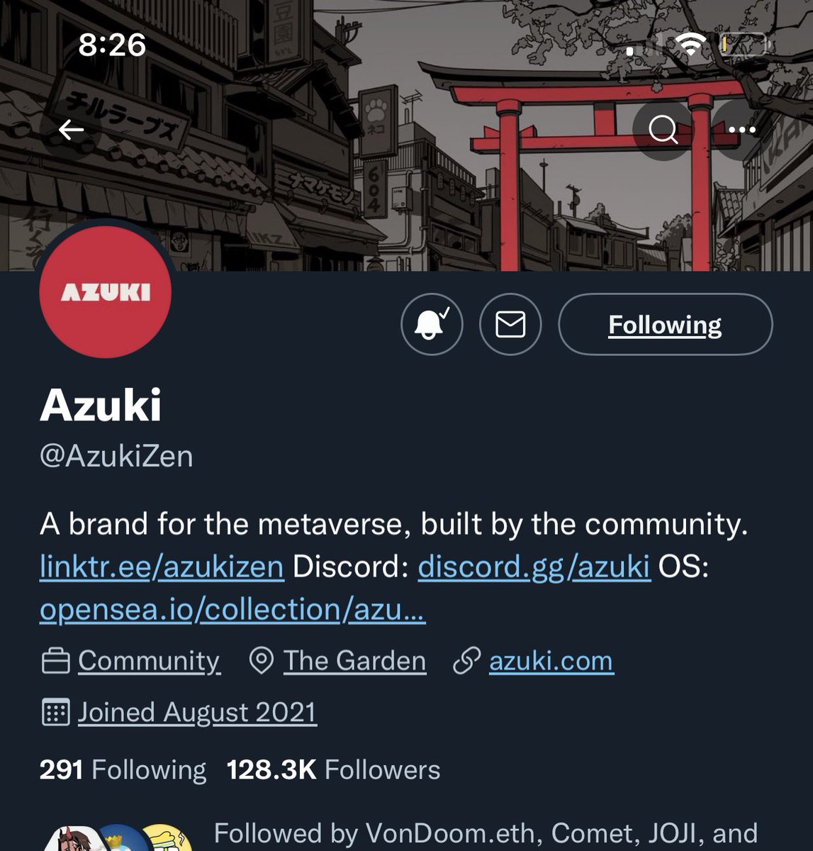 MagicUnicornn1's tweet photo. @fymjade @AzukiZen ITS ALREADY ON LETS GOOOO https://t.co/o5KnoRMjiZ
