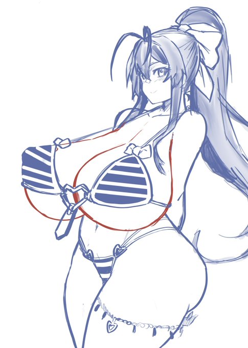 昼休み30min 3日目。
髪飾りまでは行けなかった。 