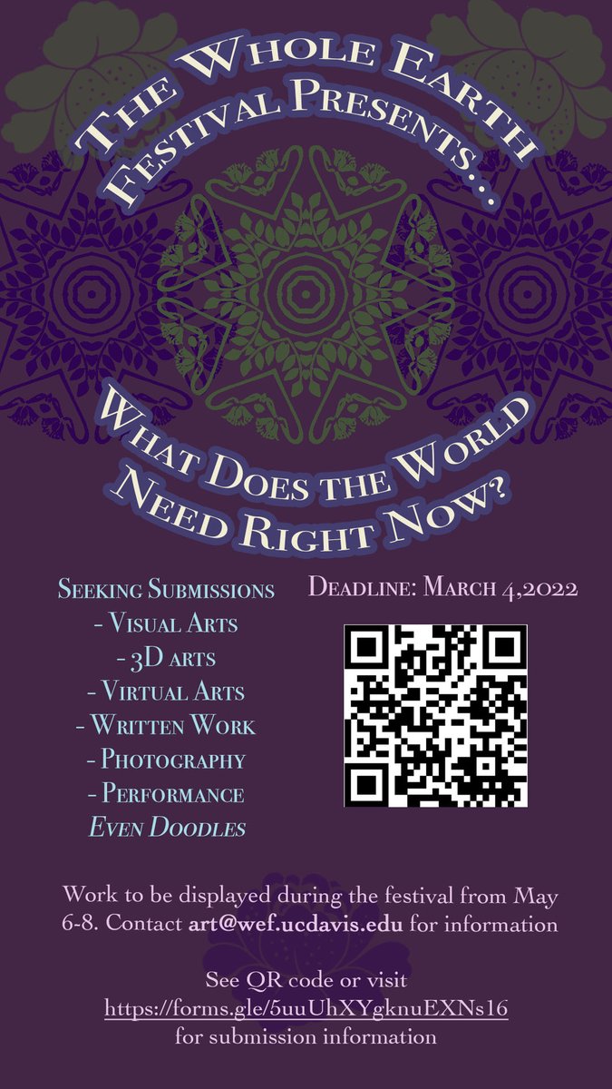 The application for Art Space is now open! Submit your artwork here 👉docs.google.com/forms/d/e/1FAI…