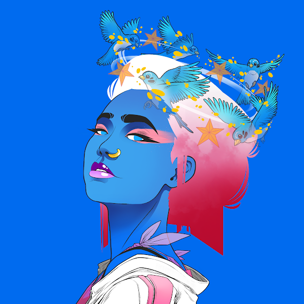 _TheRealXoli_'s tweet photo. Coming across art that is so phenomenal I spend hours deciding which pieces i'm going to commit to isn't exactly rare in this NFT space... Yet the @alphagirlclub project has taken it to a whole new level for me. I finally decided though, and proud to be holding. #WomeninNFTs #NFT https://t.co/R6fx4g0Elm
