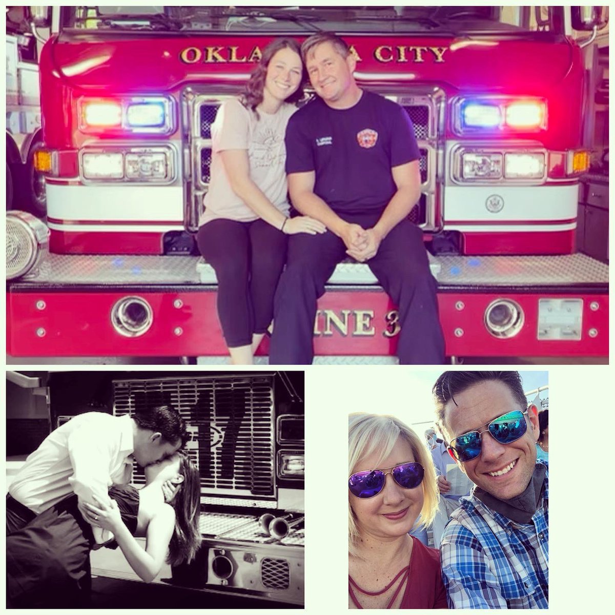 OKCFD's tweet photo. A firefighter spouse can be a tough job. 24 hour shifts may pull your spouse away from holidays, birthdays, anniversaries, special family events etc…. Thank you to all the spouses for your continued love and support. #nationalspousesday2022 https://t.co/2x1wRJUZWQ