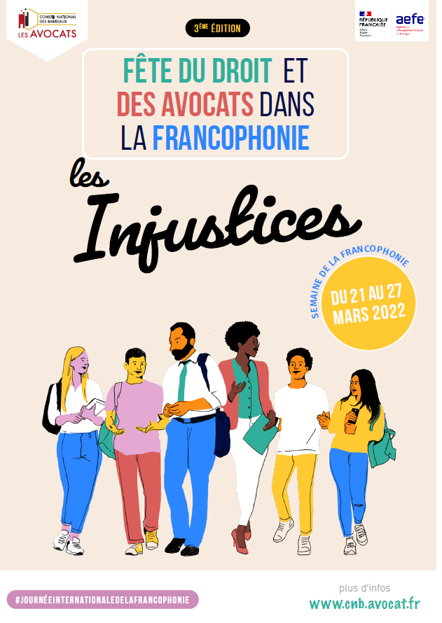 Fête du droit et des avocats dans la #francophonie  #journéeinternationaledelafrancophonie
