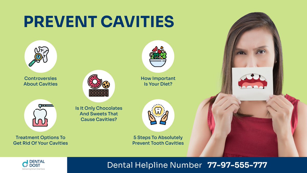 scano_ai's tweet image. It is very important to protect your teeth from cavities.
If you have any of the following doubts in your mind about how to prevent caries, then do not worry we are here for you.
#Justcall DD at 7797-555-777 OR #Justtext &apos;Hi&apos; at 8888-560-835.
We will answer all your queries!