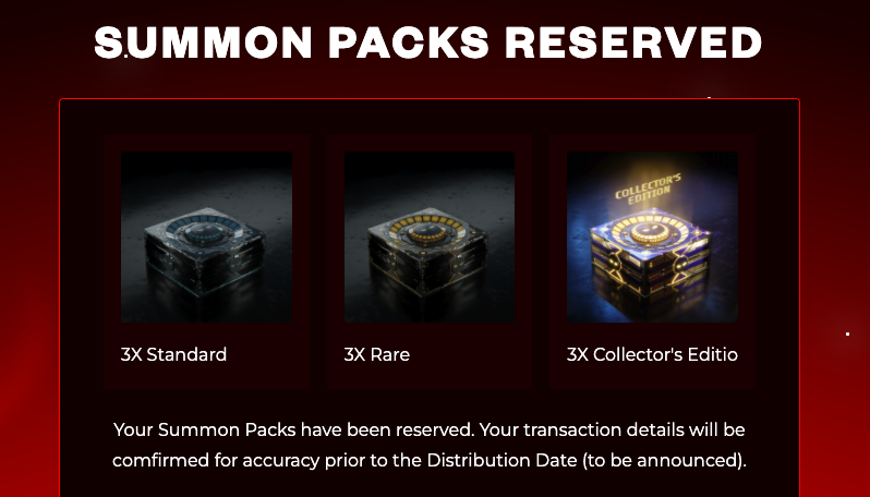 dannydropz's tweet photo. Just reserved my @meetARBO Summon Packs.
This one's giving me early #ParallelNFT & #FrontierGame vibes. DYOR
https://t.co/PApUNQ7GQb
#p2e #PlayToEarn #NFTGame #NFTGaming #BlockchainGaming https://t.co/XJhQakPUwW