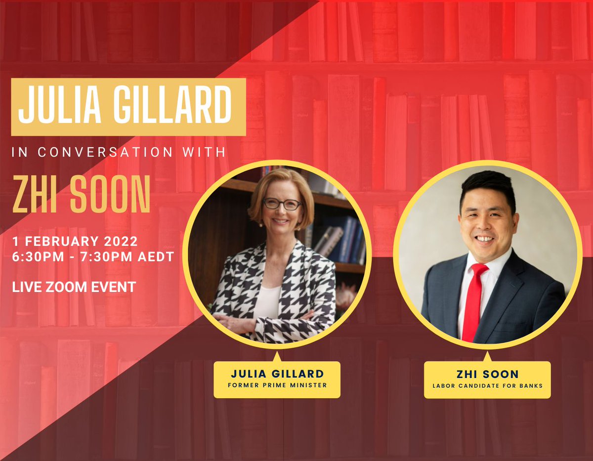 🚨 Don't miss this special virtual fundraising event on Tuesday evening with <a href="/JuliaGillard/">Julia Gillard</a> and I, where we will discuss education globally and diversity in leadership. Get your ticket here: bit.ly/diversityinpol…