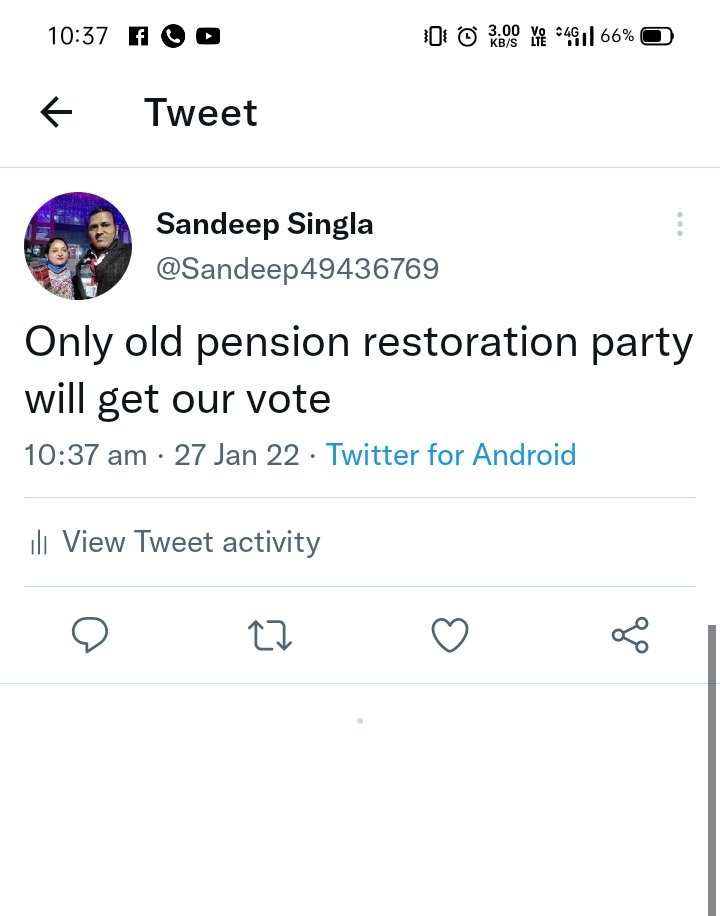Sandeep49436769's tweet photo. Old Pension our right https://t.co/eWTbvT3Lvz
