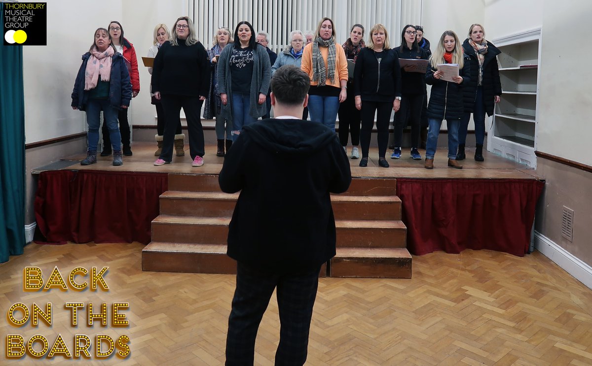 This past week we have been 'Back On The Boards' rehearsing for our upcoming concert in April 2022!

Our first show back on stage as TMTG since our pantomime in February 2020. 

OH YES IT IS!