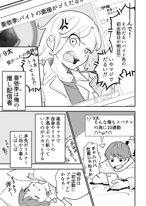 推し毒舌配信者の裏の顔がかわいい[再掲]

来週からこの続きを更新します! 