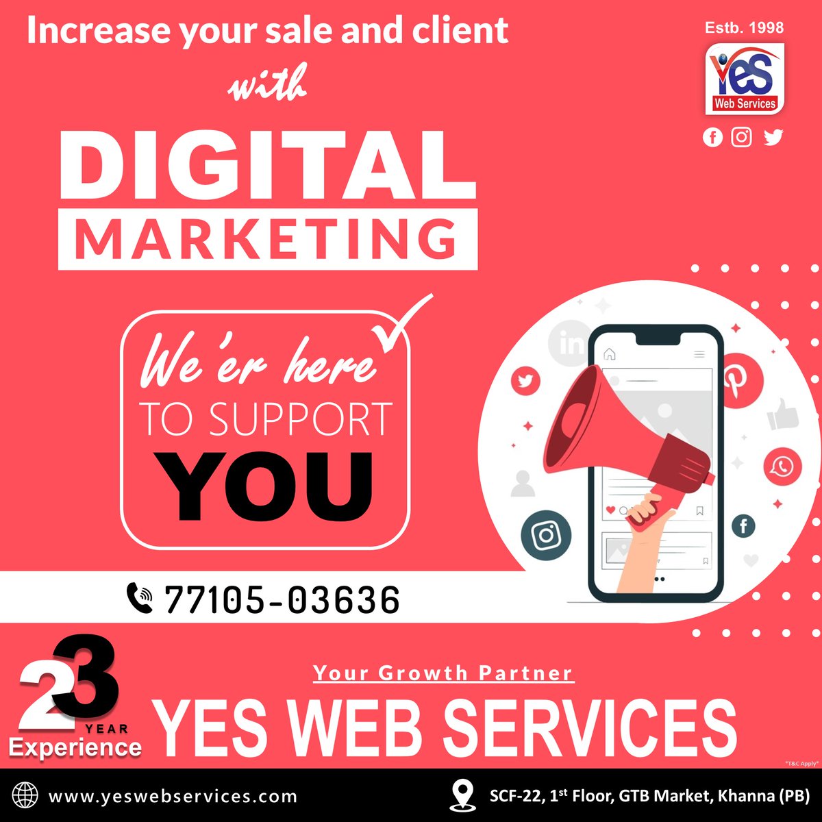 hdpkaur's tweet photo. Digital Marketing services In khanna 
#digitalmarketing #Metaverse #NFTs #GoogleAlerts #marketingstrategy #digitalmarketingtrends #digitaladvertising #HBDShehnaazGill #marketingstrategies #internetmarketing #marketingstrategy #socialmediastrategy #SEM #smo #blogger #CryptoNews https://t.co/xMdDCmkQJQ